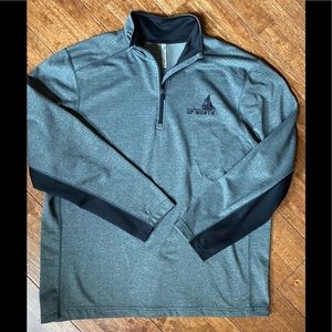 Gray quarter zip, Sweatshirt Men’s 2XL